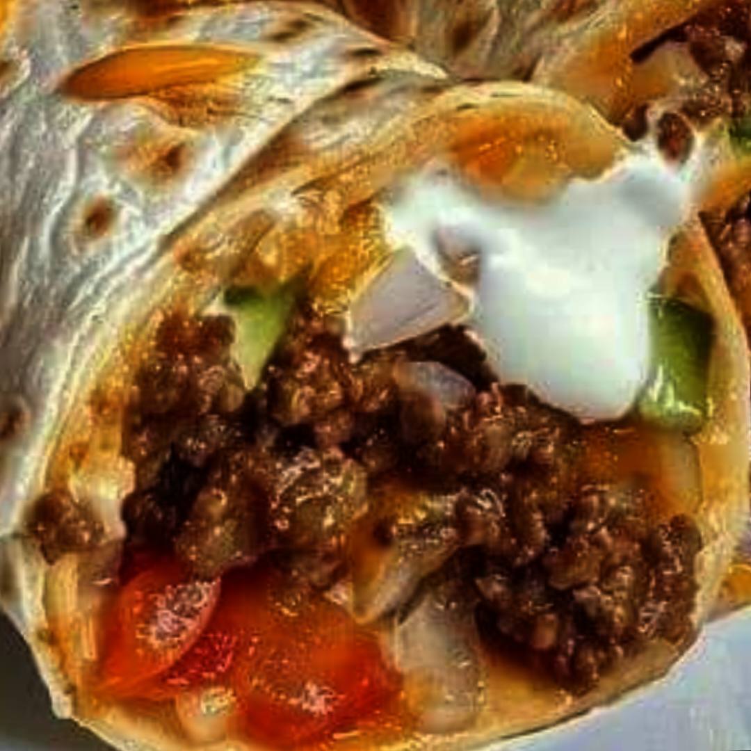 Cheesy Beef Burritos