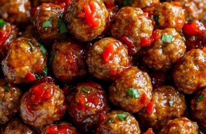 Sweet and Spicy Meatballs